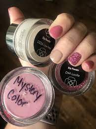 Diy Dip Powder Nails From Home Revel Nail In Low Key Lucille And The Mystery Color Get A 10 Nail Dipping Powder Colors Revel Nail Dip Powder Revel Nail Dip