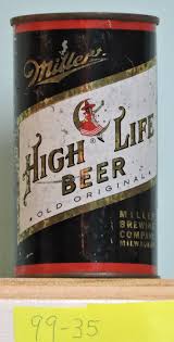 Miller High Life Beer Miller Brewing Co Milwaukee Wis Flat Top Beer Can 99 35 Miller Beer Vintage Beer Beer
