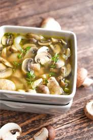 Healthy Mushroom Soup This Flavorful Healthy Mushroom Soup Is Full Of Vegetables With A Lig Chicken Broth Recipes Mushroom Soup Recipes Mushroom Soup Healthy