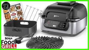 Ninja Foodi Indoor Grill Unboxing And Demo Ninja Foodi Grill First Look Youtube Indoor Grill Grilling Recipes Indoor Grill Recipes