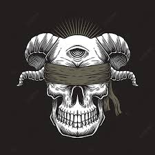 Tengkorak grunge pola hitam mulus vektor eps. Blind Schadel Ein Auge Vektor Illustration Schwarz Blind Knochen Png Und Vektor Zum Kostenlosen Download