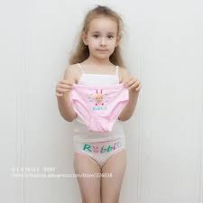 4pcs Veel Baby Meisjes Slipje Leuke Konijn Kid Katoenen Ondergoed Cartoon Slips Stretch Ademende Underpants 2 Tot 11 Jaar Zl67 Slipje Baby Meisjes Ondergoed