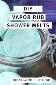 Diy Vapor Rub Shower Melts In 2020 Vapor Rub Vicks Vapor Rub Bath Soak Recipe