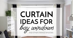 Making a bay window ideas means you have to deal with a larger window than average size. Curtain Ideas For Bay Windows And Other Strange Arrangements The Homes I Have Made