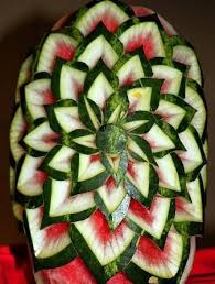 Https Www Facebook Com Stylisheve Photos Pcb 836147936425789 836143969759519 Type 1 Watermelon Art Amazing Food Art Food Sculpture