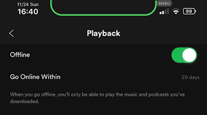 I switch on available offline on a playlist, but the songs. Request A Simple Tweak To Turn Offline Mode On Spotify On Off Based On Being On A Data Or A Wifi Connection Jailbreak