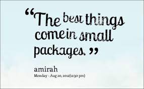 Brazil may be a small player in the global packaging industry but it's big when it comes to innovation, creativity and associacao brasileira de embalagem (abre) or the brazilian packaging association was founded in 1967 to promote the packaging industry in brazil to stimulate growth and development. Quotes About Small Packages 52 Quotes