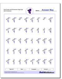 These Long Division Worksheets Have Quotients With Remainders Each Worksheet Includes Detailed Exp Division Worksheets Long Division Worksheets Long Division