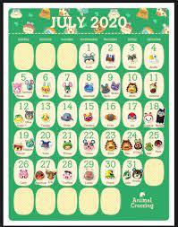 Pin By Gwen Deighton On Ac 2020 Calendar Starting In March Animal Crossing Characters Animal Crossing Villagers Animal Crossing Pocket Camp