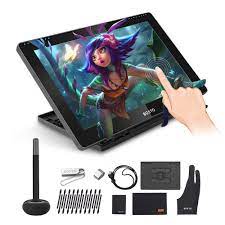 Veikk just released one of their newest display tablet and it's portable! Bosto Portable 15 6 Inch H Ips Lcd Graphics Drawing Tablet Display Bt 16hd Pressure Level Passive Technology Usb Powered Low Art Digital Tablets Aliexpress