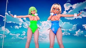 東方MMD】美人過ぎる極上のバニー幽香アリスでハイファイレイヴァーダブルクロス nude｜俺の3Dエロ動画