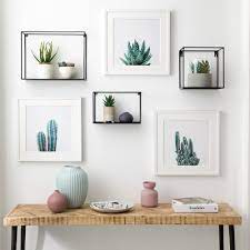 Hanging a large frame over the bed creates a pleasant focal point. Wall Display Ideas How To Turn A Blank Wall Into Something Special Or Even Surprising