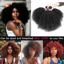 However, if you have thin 4b hair, your 4b hair will always be visible at least during the day, so this is a style that may be too grown up for you. Yvonne 4a 4b Afro Kinky Curly Brazilian Virgin Hair 1 Bundle Human Hair Weave Natural Color