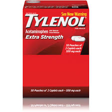 Johnson Johnson Services Inc Tylenol Extra Strength Caplets For Headache Fever Muscular Pain Backache Arthritis Common Cold Toothache