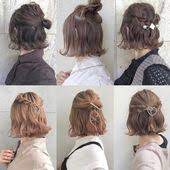 動画 ボブの簡単ヘアアレンジ まとめ髪20選 仕事 結婚式 夏祭りでの浴衣 lala magazine ララマガジン 簡単 ヘアアレンジ 着物 髪型 ボブ 髪型 ボブ アレンジ