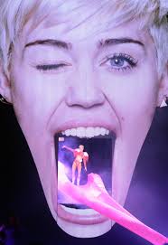 Face Time With Sharon: Face #1181 Tongue Out Tuesday "Miley Cyrus On Tour"