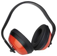 Casque Anti Bruit Noir Et Rouge 27 Db Ce Brico Depot