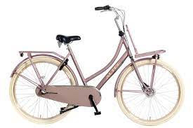 Schönes hollandrad wegen umstieg auf lastenrad zu verkaufen. 28 Zoll Aluminium Altec Retro 3 Gang Hollandrad Kupfer Rosa Mit Fronttrager D Fahrrad Ass