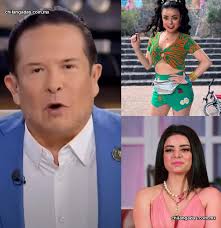 Violeta Isfel acudió al programa para promocionar su obra de teatro La  señora presidenta. Después de la entrevista, una mujer del staff que la  había maquillado para el programa le pidió un