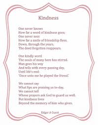 Kindness By Edgar A Guest Song Lyrics And Chords Poem Quotes Lyrics And Chords