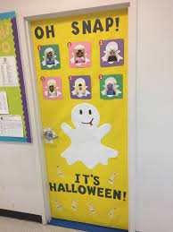 Halloween Snapchat Door Decoration Halloween Classroom D Halloween Classroom Decorations Halloween Classroom Door Decor Halloween Door Decorations Classroom