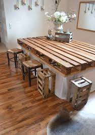 Fabriquer la plus belle table du monde en bois massif ❤️ ? Table En Palette 25 Idees Pour Fabriquer Votre Propre Table En Bois