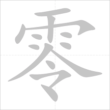 零 - Chinese Character Detail Page