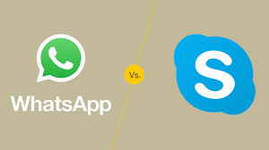 Skype is available on various desktop, mobile and video game console platforms, and is operated b. Whatsapp Vs Skype