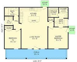 2 Bed Country Ranch With Symmetrical