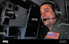 The boom of a KC-135 from the 171st Air Refueling Wing, near Pittsburgh,  transfers fuel to an F-16 aircraft from the 177th Fighter Wing of Atlantic  City, over the Atlantic Ocean, Oct.