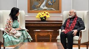 Gita gopinath, professor of international studies and economics at harvard university, is chief economist at the international monetary fund and a world economic forum young global leader. Imf Economist Gita Gopinath Meets Pm Lists Factor In Economic Slowdown
