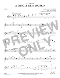 Unlimited access to over 1.1 million arrangements for every instrument, genre & skill level start your free month get your unlimited access pass! Alan Menken A Whole New World From Aladdin Arr Robert Longfield Flute Sheet Music Pdf Notes Chords Children Score Concert Band Download Printable Sku 418227