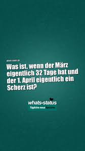 Der vierte monat des jahres steht vor der tür. Whatsapp Status Kategorie Lustig Seite 1