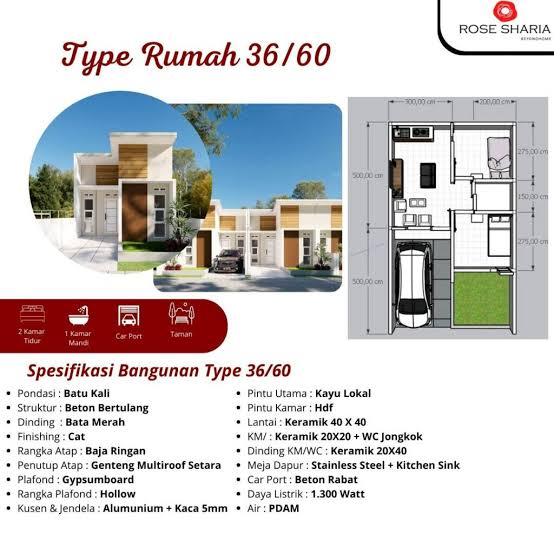 Rumah Tipe 36