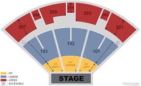 Cmac Seating Chart With Rows 2019