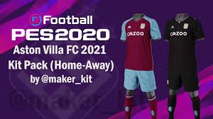 Collection by jamesrsmith • last updated 12 days ago. Aston Villa Fc 2021 Kit Pack Maker Kit Pes Patch