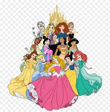 Disney princesses are often quite young. Clip Art Transparent Download Best Free Princess File All Disney Princess Clipart Png Image With Transparent Background Toppng