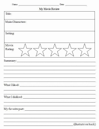 The Core Movie Worksheet Answers Awesome 14 Awesome Movie Review Template Worksheet Images Book Review Template Book Reviews For Kids Writing Templates