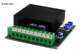 In the above dc motor controller design, the pot adjustment creates a varying potential difference across the gate of the mosfet, and the source pin of the mosfet simply follows the value of this. Em 176 Dc Motor Controller Unit 12 24v 10a 4quadrants Braking Freewheeling Reversal