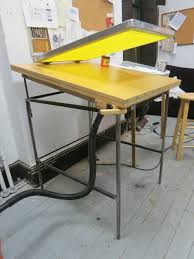 Vacuum Screen Printing Table Screen Printing Table Screen Printing Studio Diy Screen Printing