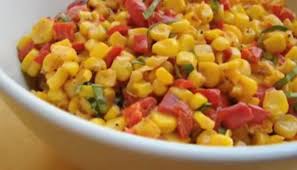 Black Bean And Corn Salad Recipe With Italian Dressing Corn Salad With Creamy Italian Dressing Video Pepper Salad Recipe Italian Dressing Recipes Sweet Corn Salsa