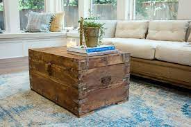 Collection by smart working is hard working. Sunroom With Natural Light And Wooden Trunk Coffee Table Hgtv