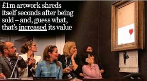 No sooner did the gavel come down to mark the sale of banks. Breaking The Banksy Pressreader