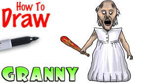 How To Draw Granny Youtube