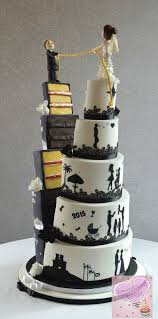 11 His And Her Wedding Cakes For When You Just Can T Decide Cake Crazy Cakes Amazing Cakes