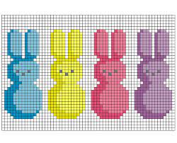 Check spelling or type a new query. Cross Stitch Chart Marshmallow Bunnies