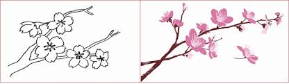 Belajar cara menggambar dan mewarnai sebuah gambar bunga sakura untuk pemula, terutama anak sd, tk dan paud, disajikan langkah demi langkah dengan teknik yang mudah dan sederhana menggunakan spidol warna. Sketsa Cara Menggambar Bunga Anggrek
