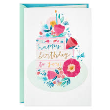 With a birthday card, the celebrant can keep that like in a box. Birthday Cards Bday Cards Hallmark
