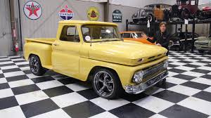 Image result for Dark Yellow 1965 Chevy Truck