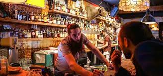 Well, show me the way / to the next whisky bar / oh, don't ask why / oh, don't ask why / show me the way / to the next whisky bar / oh, don't ask why / oh, don't ask why / for if Alabama Song Northbridge Alabama Song Perth